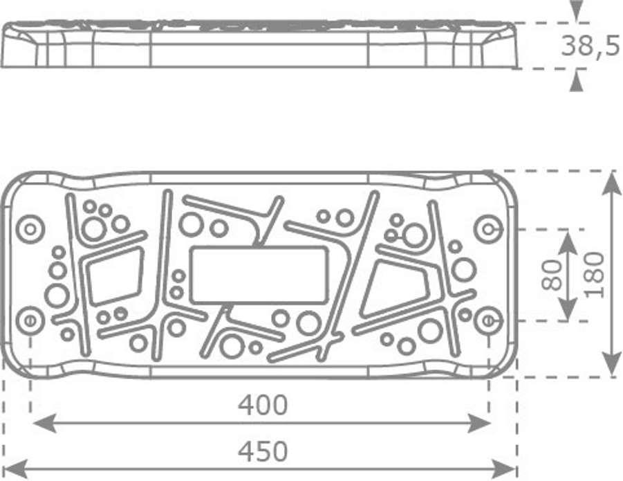 assento baloiço com cadeias inoxidável Masgames Deluxe