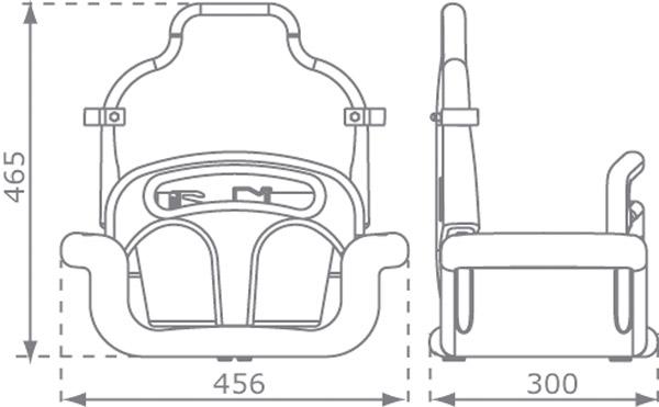 Asiento columpio crecimiento TRIX FORTO