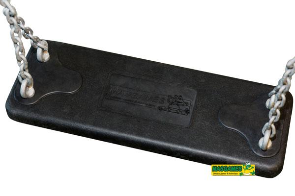 Assento de borracha com correias baloiço