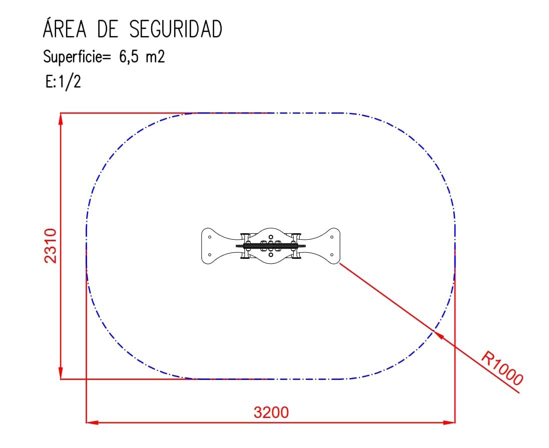 Balancín muelle doble don cuco homologado