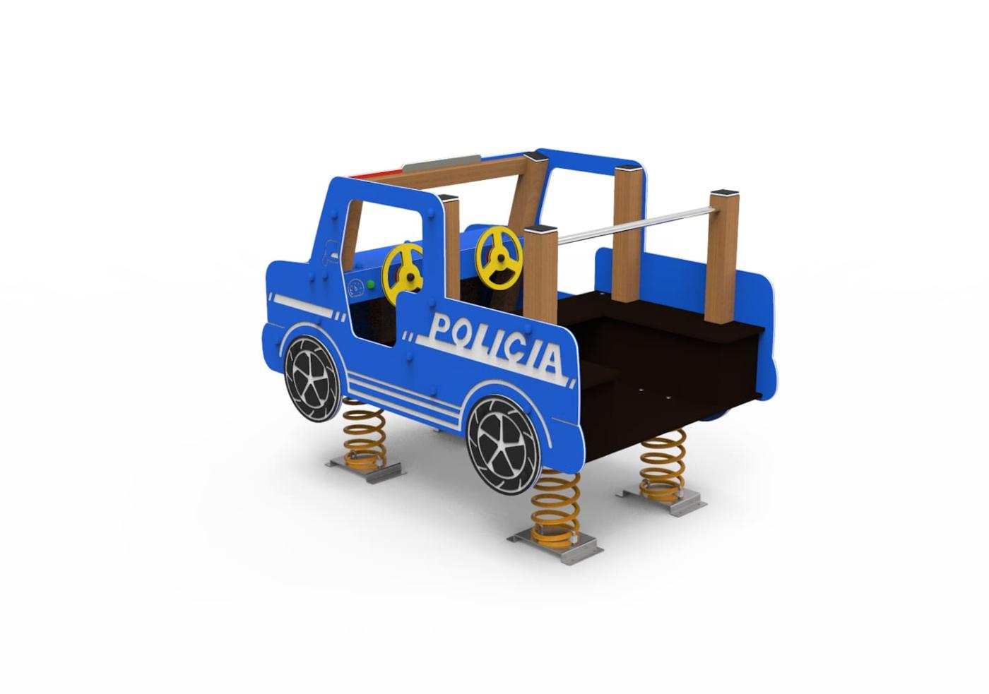 Balancí de molla cotxe pick-up policia