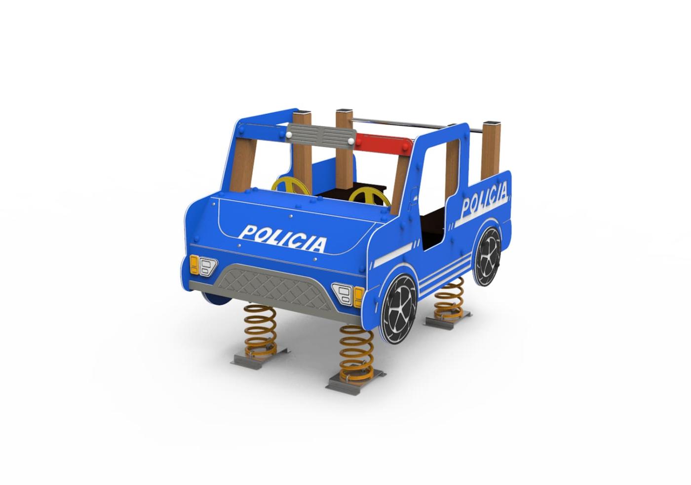 Balancí de molla cotxe pick-up policia