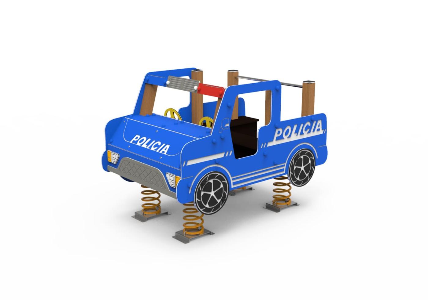 Balancí de molla cotxe pick-up policia