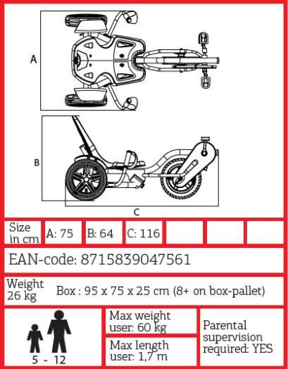 tricicle BERG STREET-X