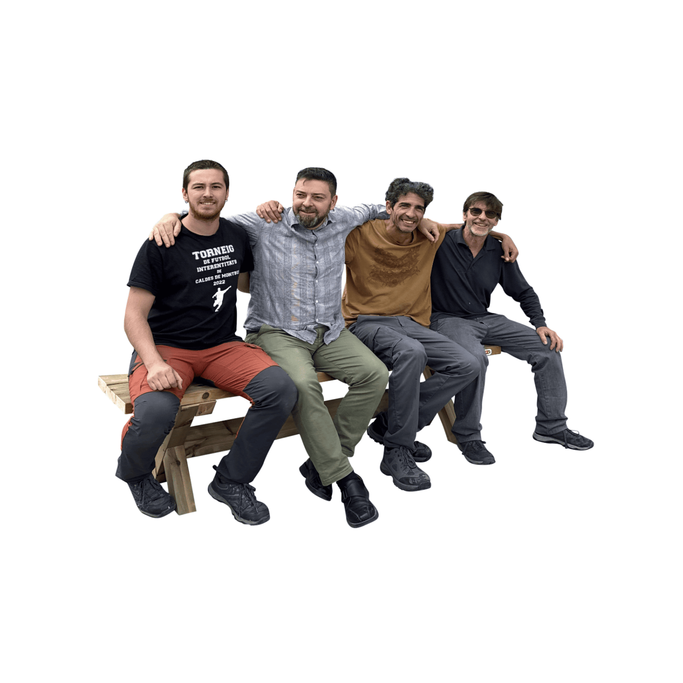 Banco de madera para exterior MASGAMES XERTA 5