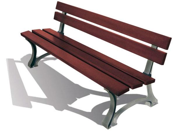 Banc exterior Mora de fusta de roure