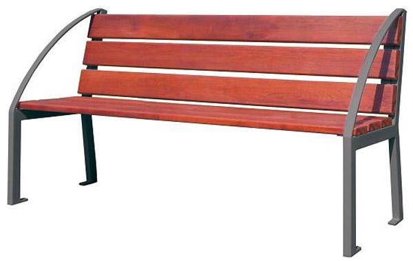 banc de fusta tropical SILAOS personalitzable