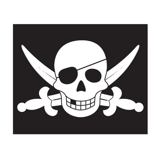 Bandera pirata per posar en un parc infantil MASGAMES