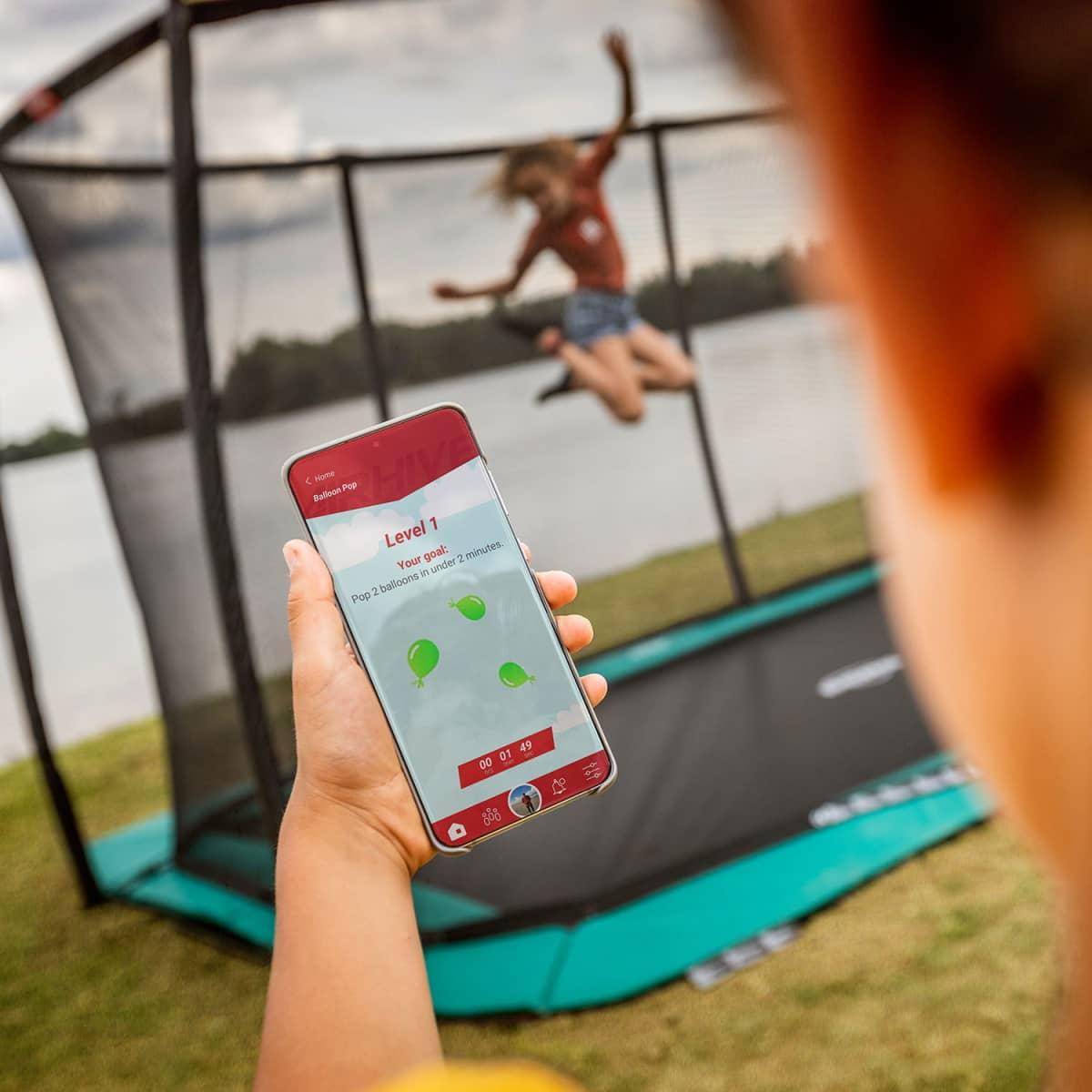 BERG Airhive aprende y controla los saltos en tu cama elástica con esta aplicación