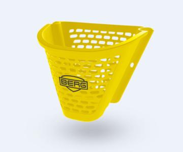 Cesta amarela para colocar em BUZZY