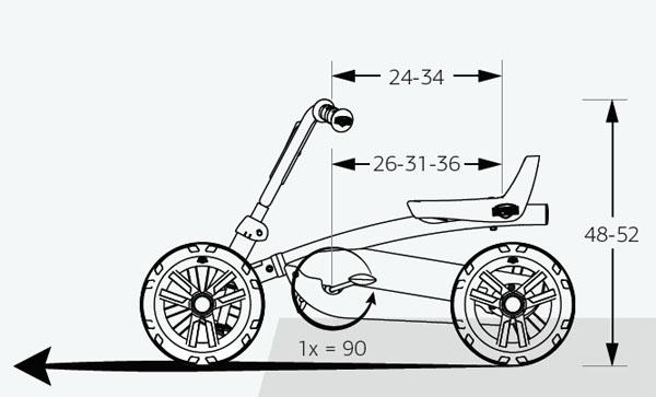 cotxes de pedals BERG BUZZY BLOOM 16