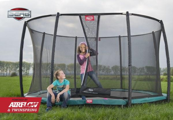 Trampolin BERG GRAND CHAMPION INGROUND 470 Rede Deluxe 4