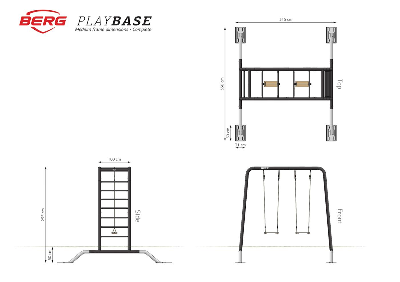 Parque BERG Playbase Medium TL