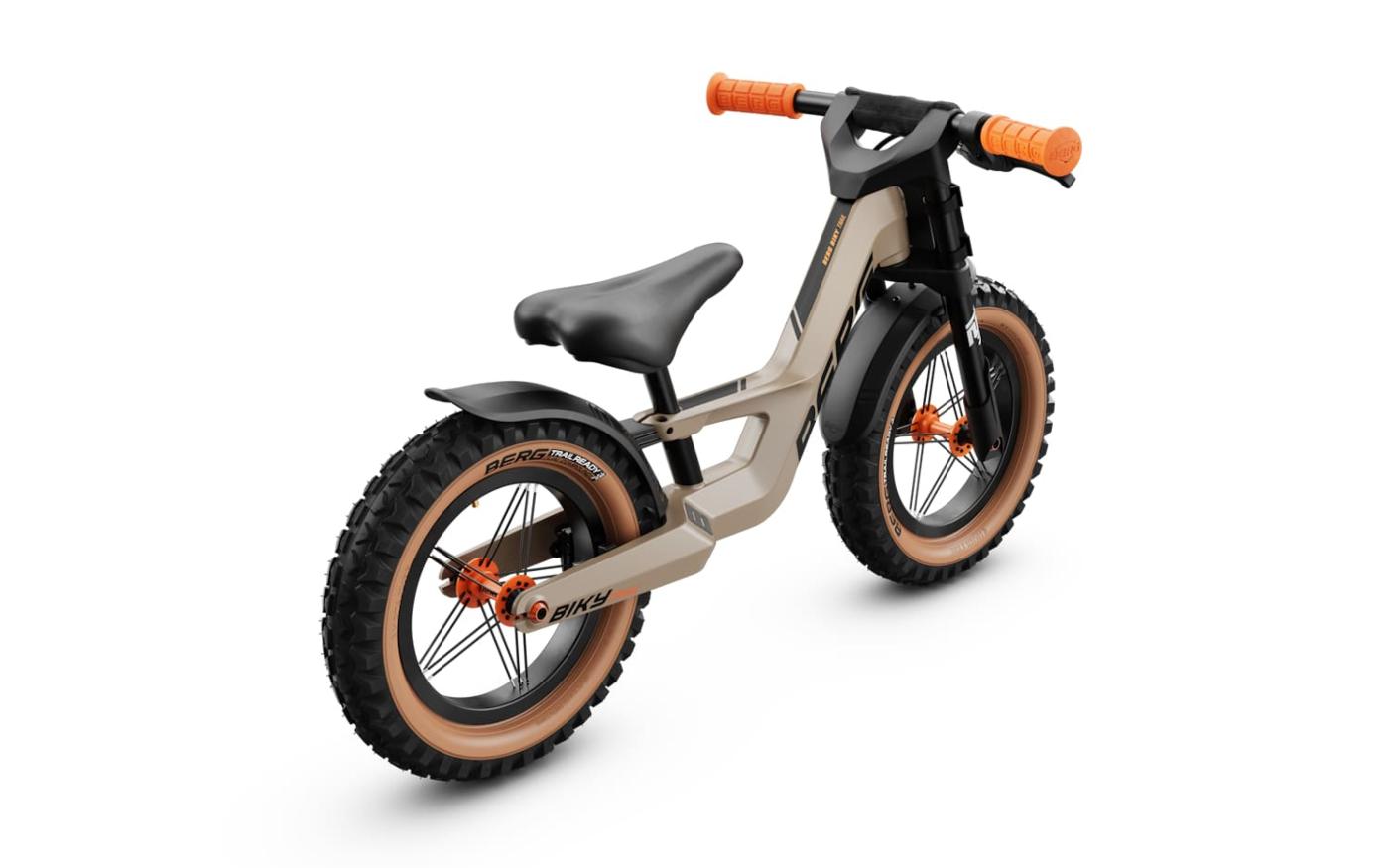 Bici infantil de equilibrio BERG BIKY TRAIL SAND con freno de mano