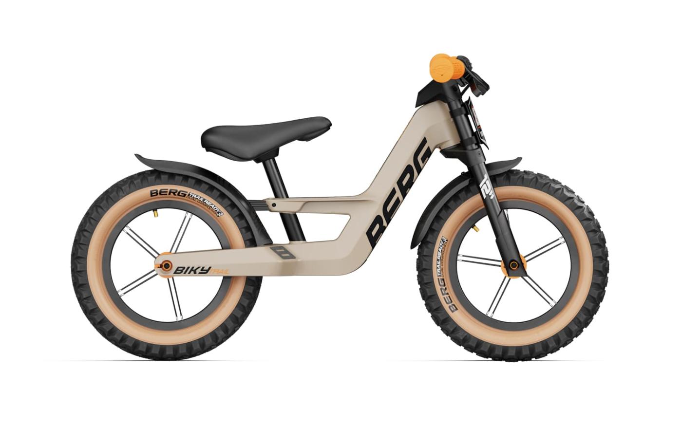 Bici infantil de equilibrio BERG BIKY TRAIL SAND con freno de mano