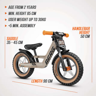bici equilibrio con freno BERG BIKY CROSS