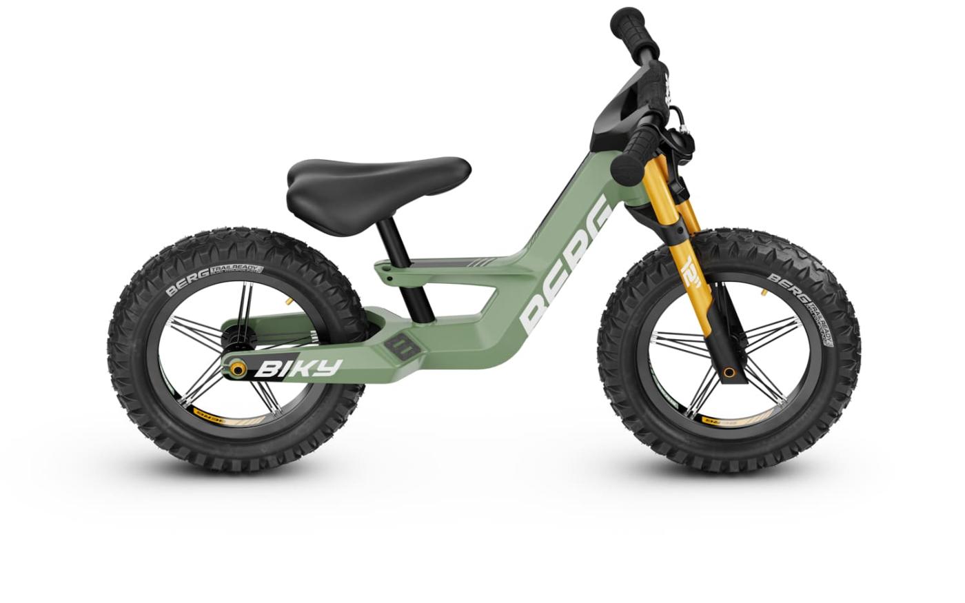 Bici de equilibrio BERG Biky Cross Green con freno de mano