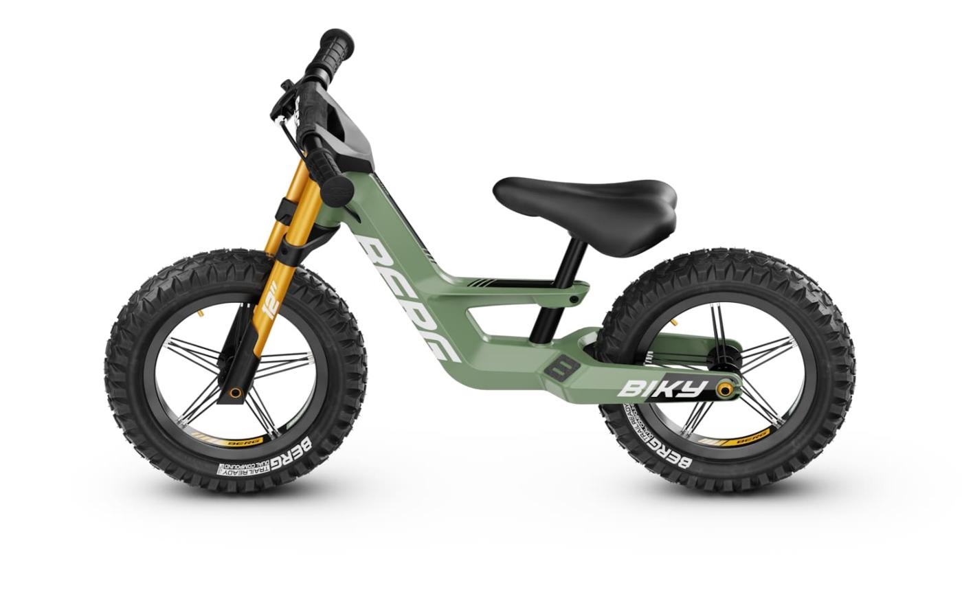 Bici de equilibrio BERG Biky Cross Green con freno de mano