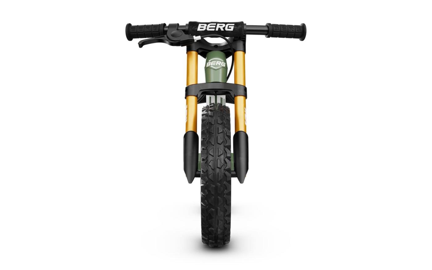 Bici sin pedales BERG BIKY Cross Green con freno de mano