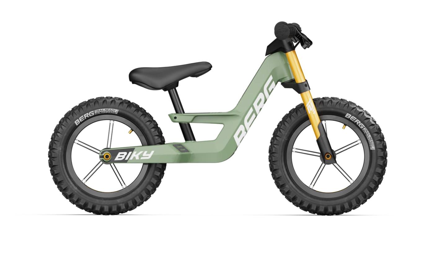 Bici de equilibrio BERG Biky Cross Green con freno de mano