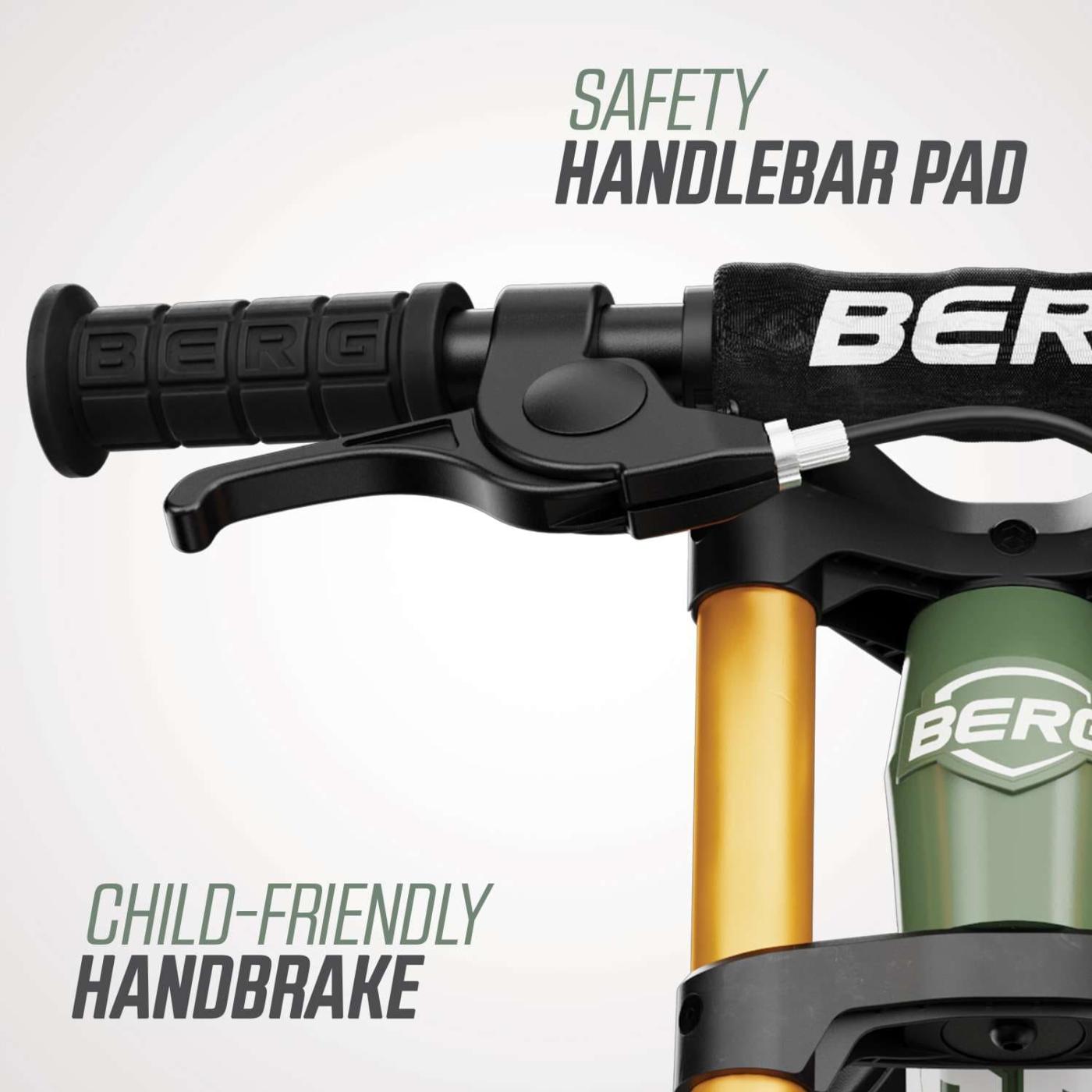 Bici de equilibrio BERG Biky Cross Green con freno de mano