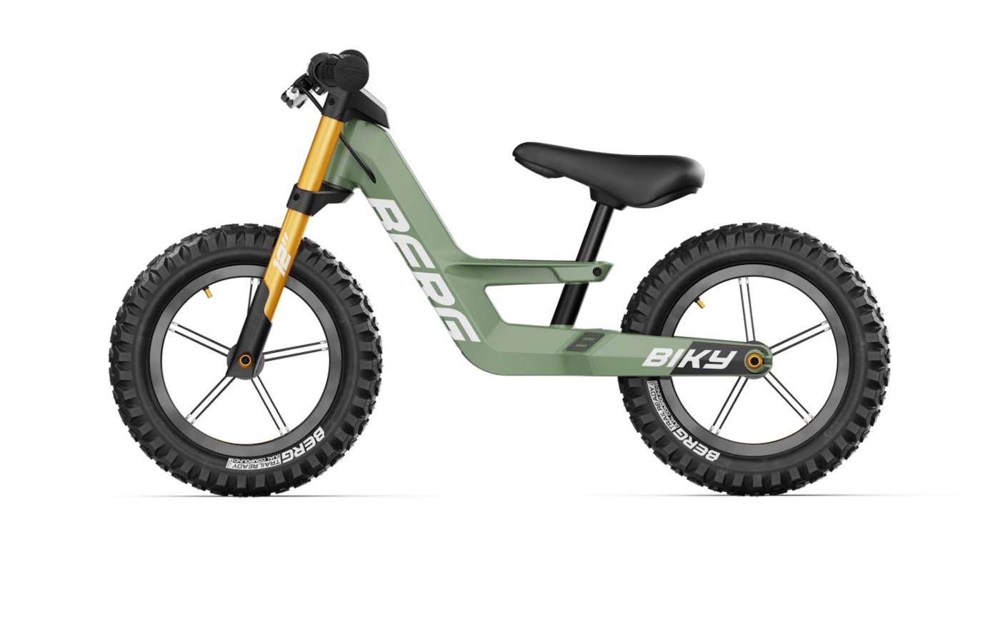 Bici de equilibrio BERG Biky Cross Green con freno de mano
