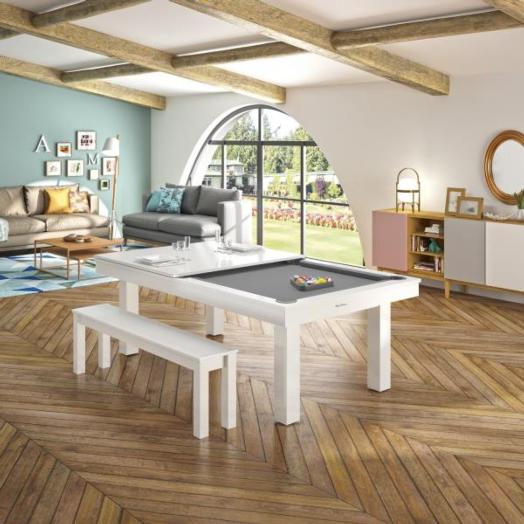 Billar indoor LAFITE amb tapa blanc