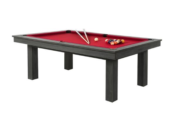 Billar indoor LAFITE amb tapa gris i vermell