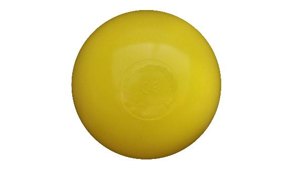 Pelotas de colores para piscina de bolas amarillo