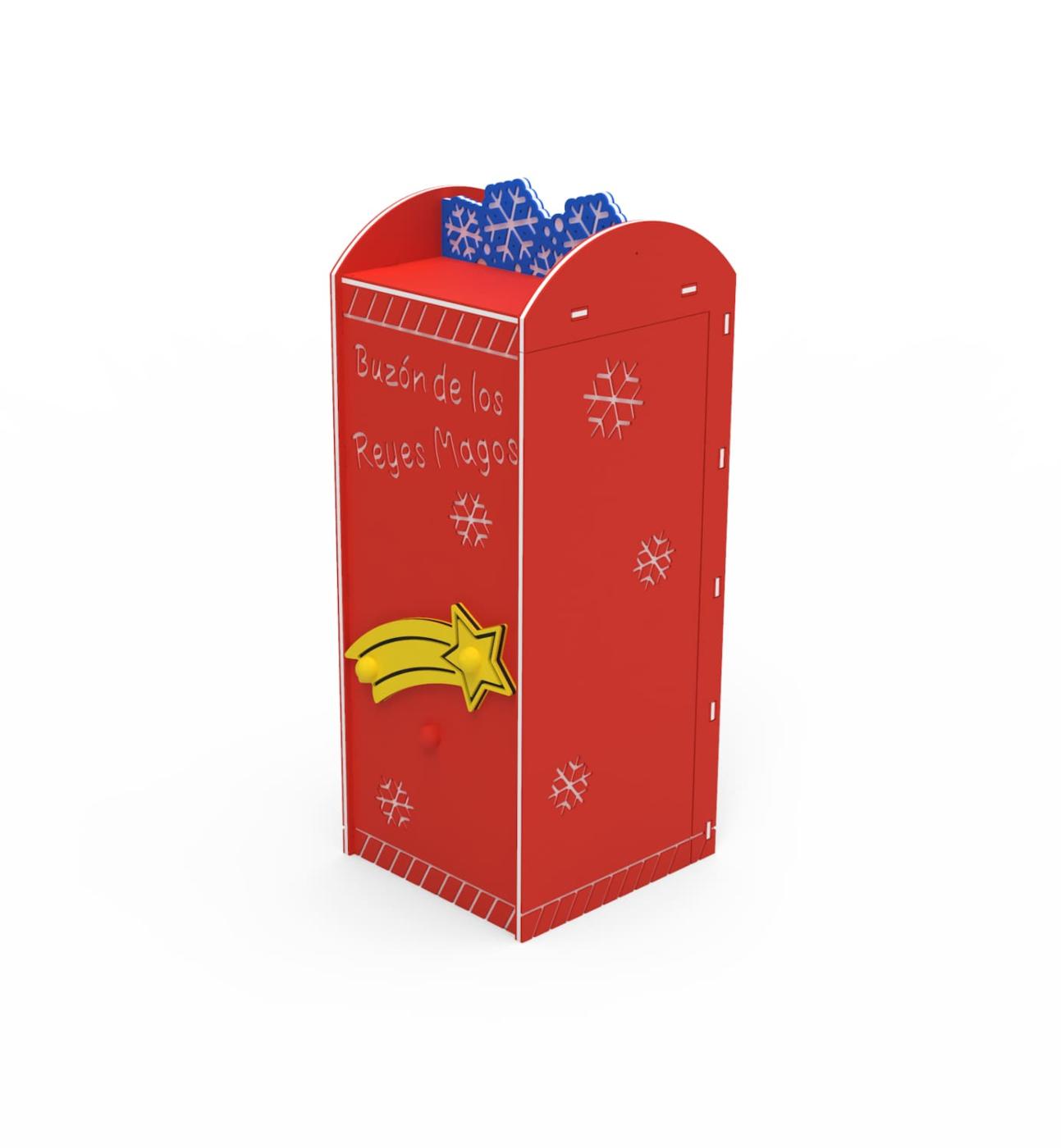 Caixa de correio para a carta dos Reis Magos