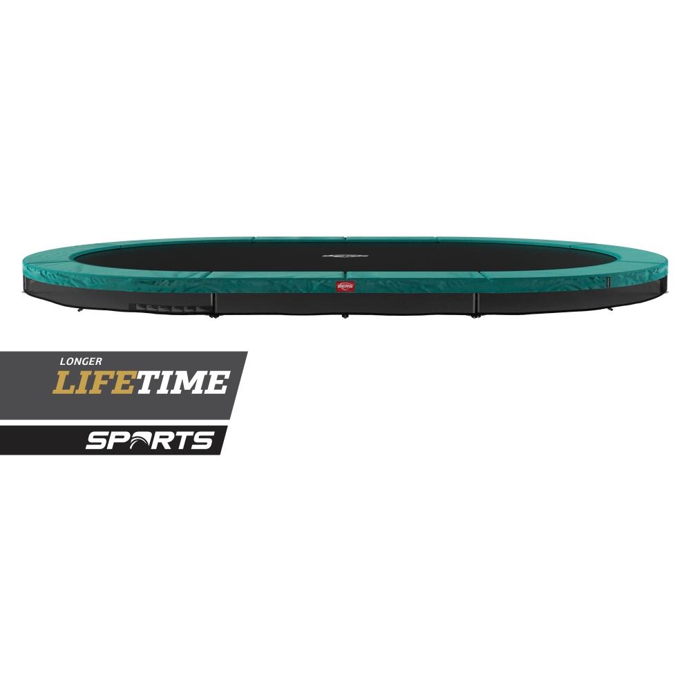 Trampolin BERG GRAND FAVORIT INGROUND 520x345 cm oval