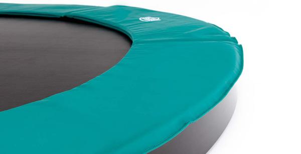 Cama elástica BERG Flatground Champion 330 verde