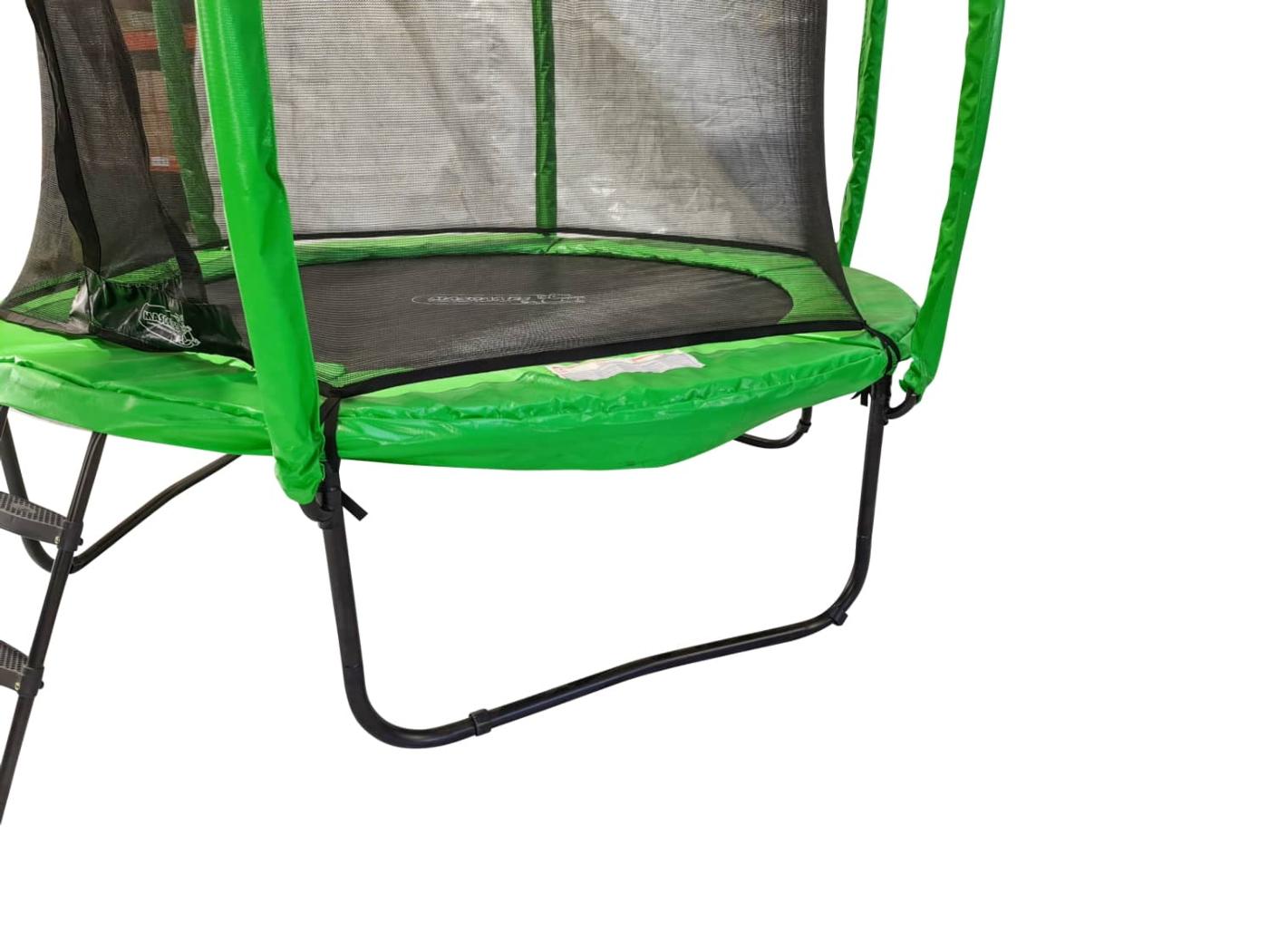 cama elastica MASGAMES Premium 244 cm + rede + escada + ancoragem