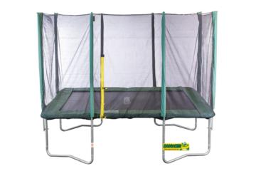 trampolim retangular M rede masgames