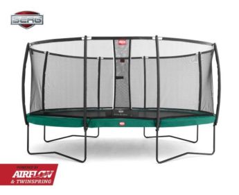 Llit elàstic ovalat BERG GRAND CHAMPION 350 Xarxa Deluxe