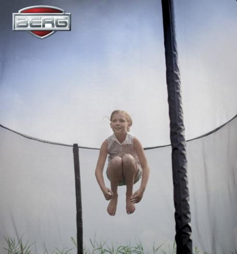 Cama elástica BERG Ultim Inground Champion Grey + Red Deluxe