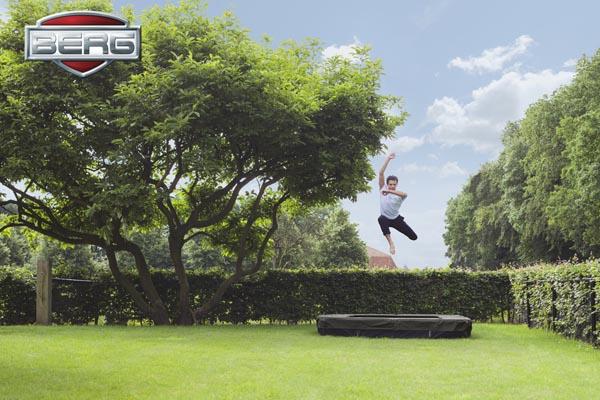 Cama elástica BERG Ultim Inground Champion Grey