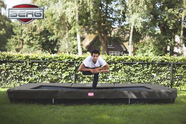 Cama elástica BERG Ultim Inground Champion Grey