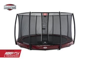 Cama elástica Berg Elite InGround 330 + Rede Deluxe