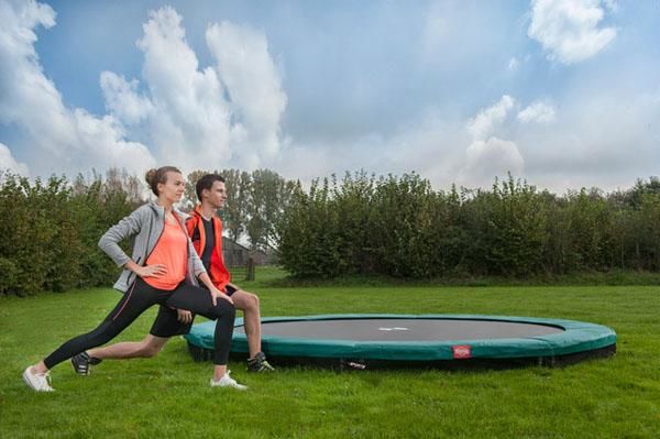 Trampolin BERG GRAND FAVORIT INGROUND 520x345 cm oval