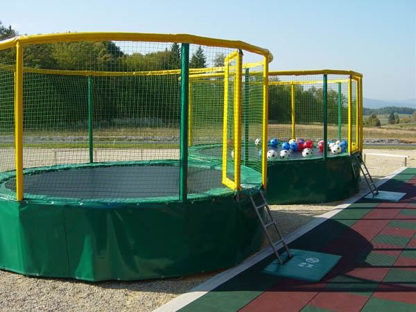 Cama elastica con rede Gallus 360 parques infantis