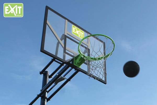 Canasta de baloncesto Galaxy fija con aro flexible