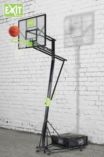 Cistella de bàsquet traslladable Galaxy amb pesos , graduable en alçada i cèrcol flexible 10