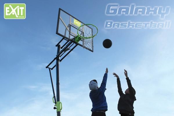 Cistella de bàsquet traslladable Galaxy amb pesos , graduable en alçada i cèrcol flexible 7