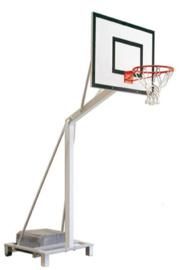 Canasta de minibasket trasladable