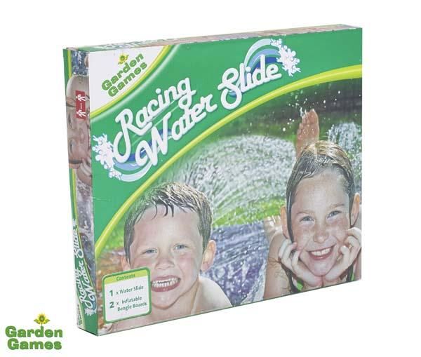 Racing Water tobogan acuático para el jardín