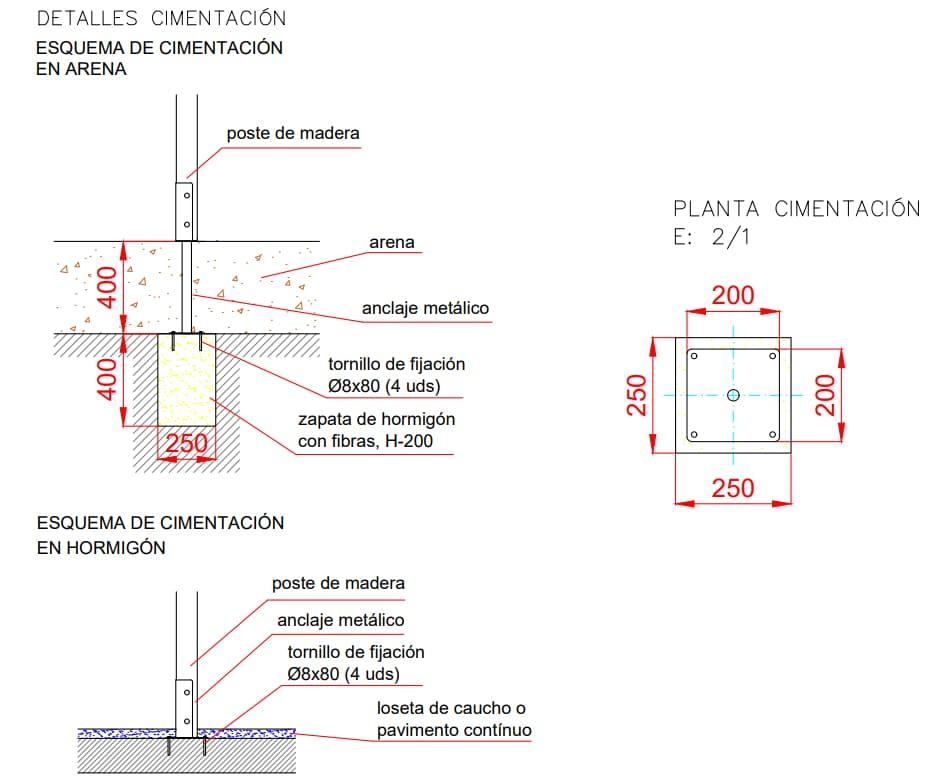 Placa de informação 70x70 cm com poste de madeira