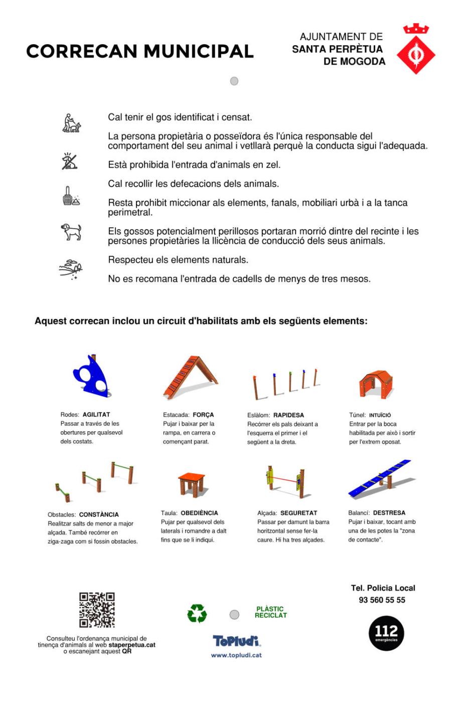 Panell informatiu 60x40 cm