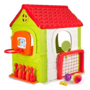 Casita infantil FEBER Multi-Activity House 6 em 1