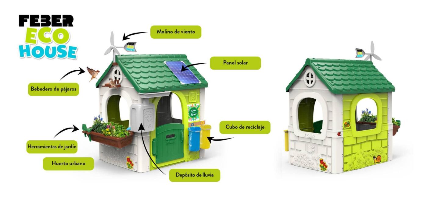 Caseta infantil FEBER ECO HOUSE